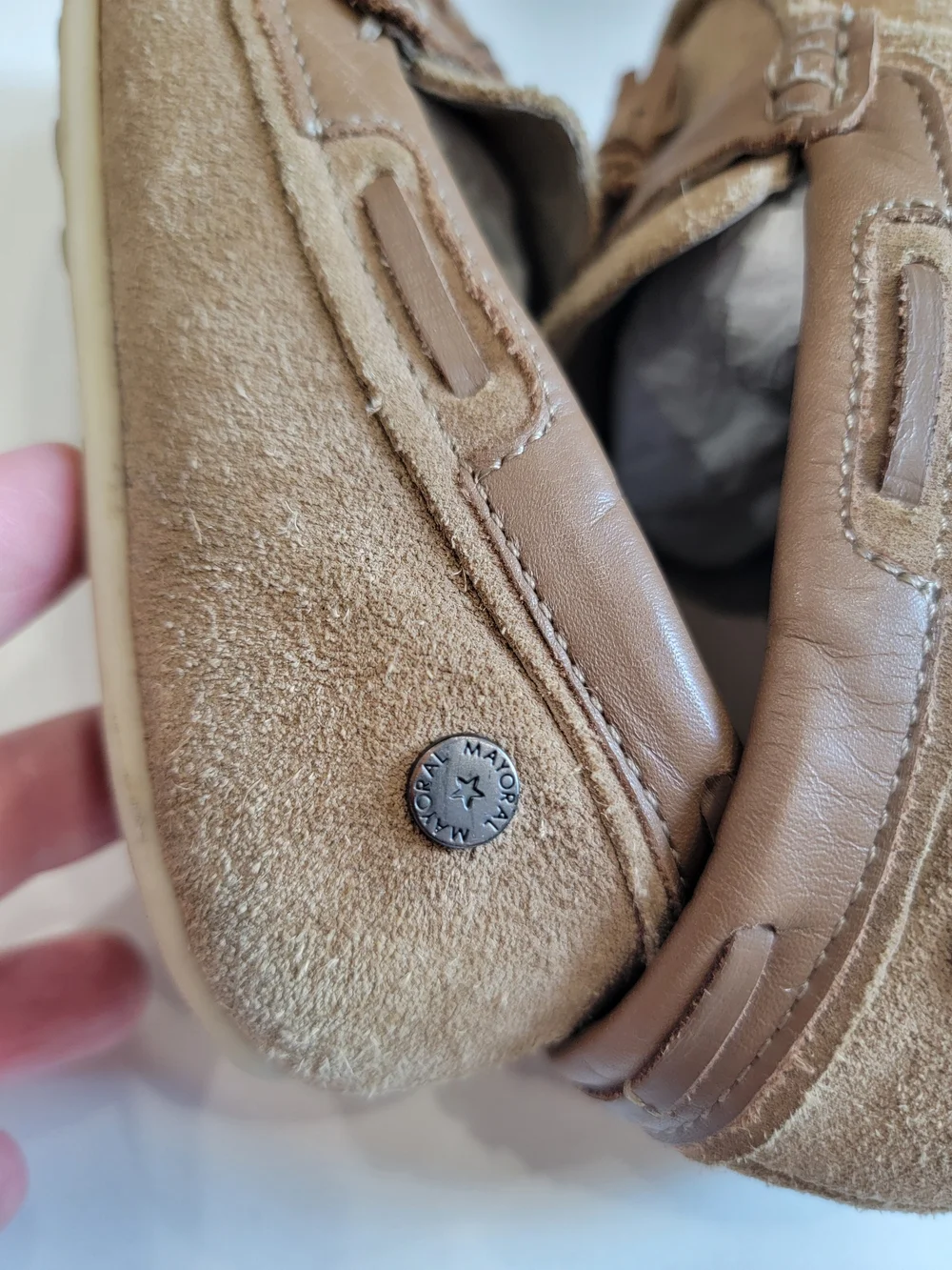 Mayoral Kids' Tan Tassel Moccasin Loafers Sz 10